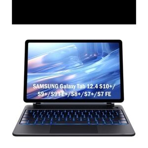 CHESONA Keyboard Case for Samsung Galaxy Tab S10+ Plus/S9+ Plus/S9 FE+ Plus/S8+